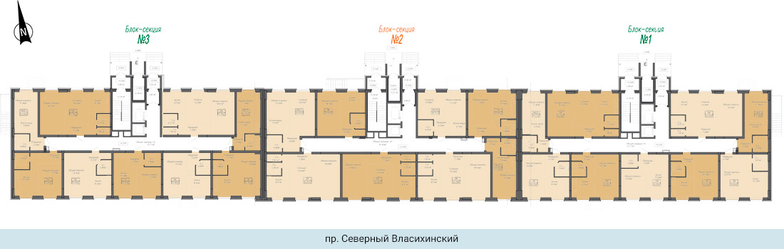 Планировка этажа