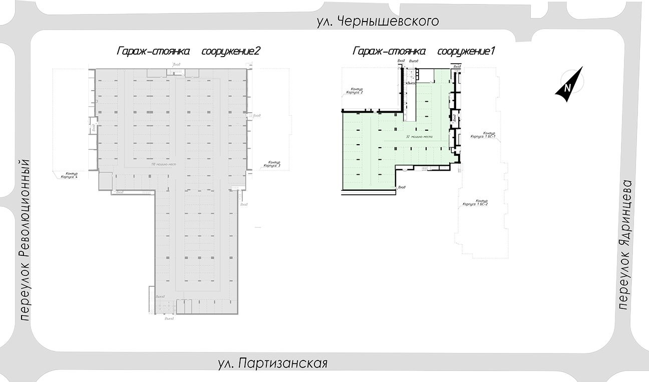 Планировка этажа