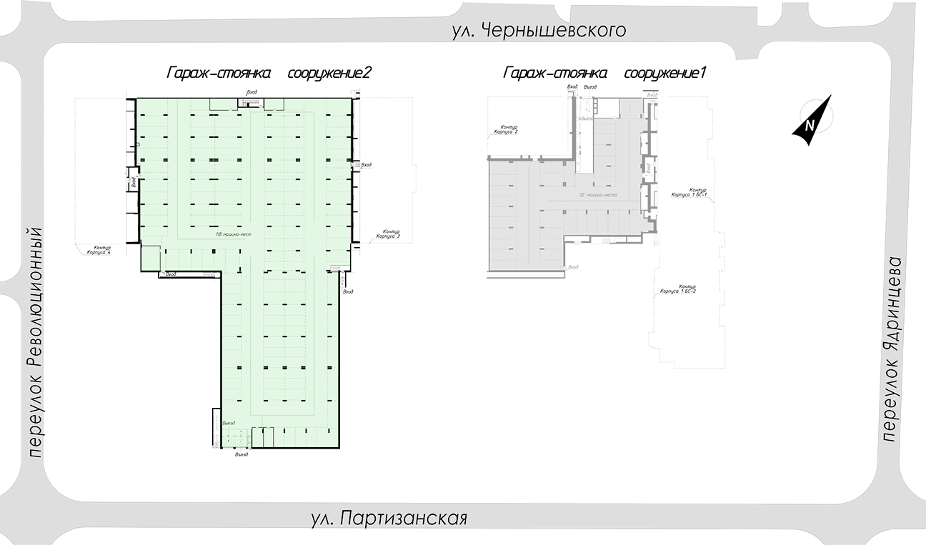 Планировка этажа