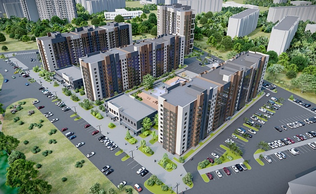 ЖК "Колумб", Павловский тракт 196 корпус 1