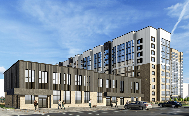 ЖК "Прайм", Павловский тракт 196а, объект общественного назначения корпуса 2